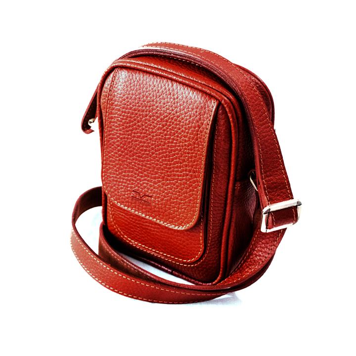 کیف دوشی چرم طبیعی آروین چرم کد AR-131